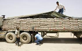 گزارش صادرات سیمان به عراق